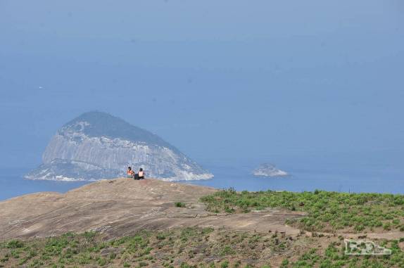 ilhas Cagarras vistas do alto da Pedra da Gavea, no Rio de Janeiro